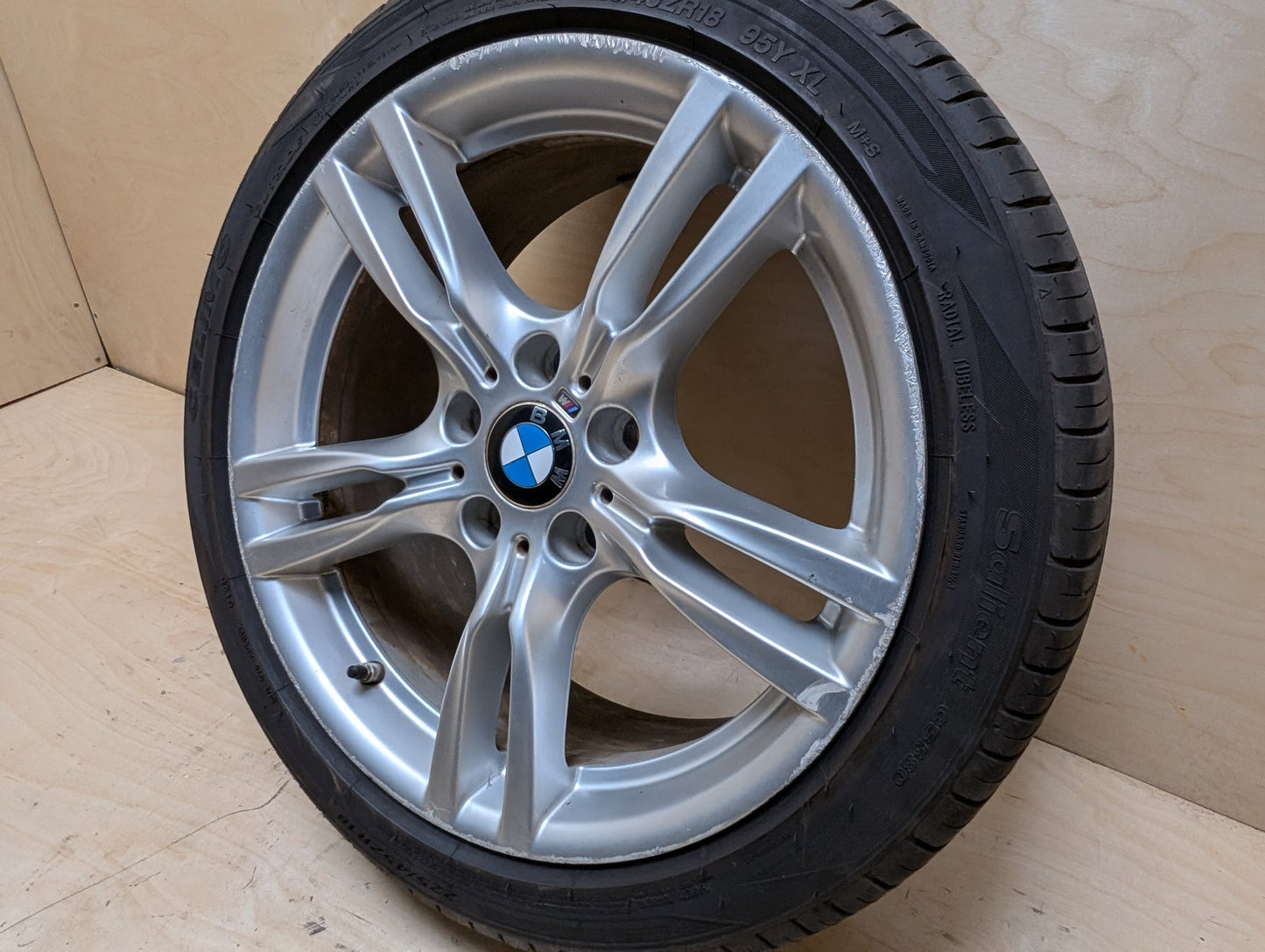 OEM BMW F30 F32 F33 F36 335 340 435 Wheel Rim 18x8 ET:34 M Star-Spoke Style 400