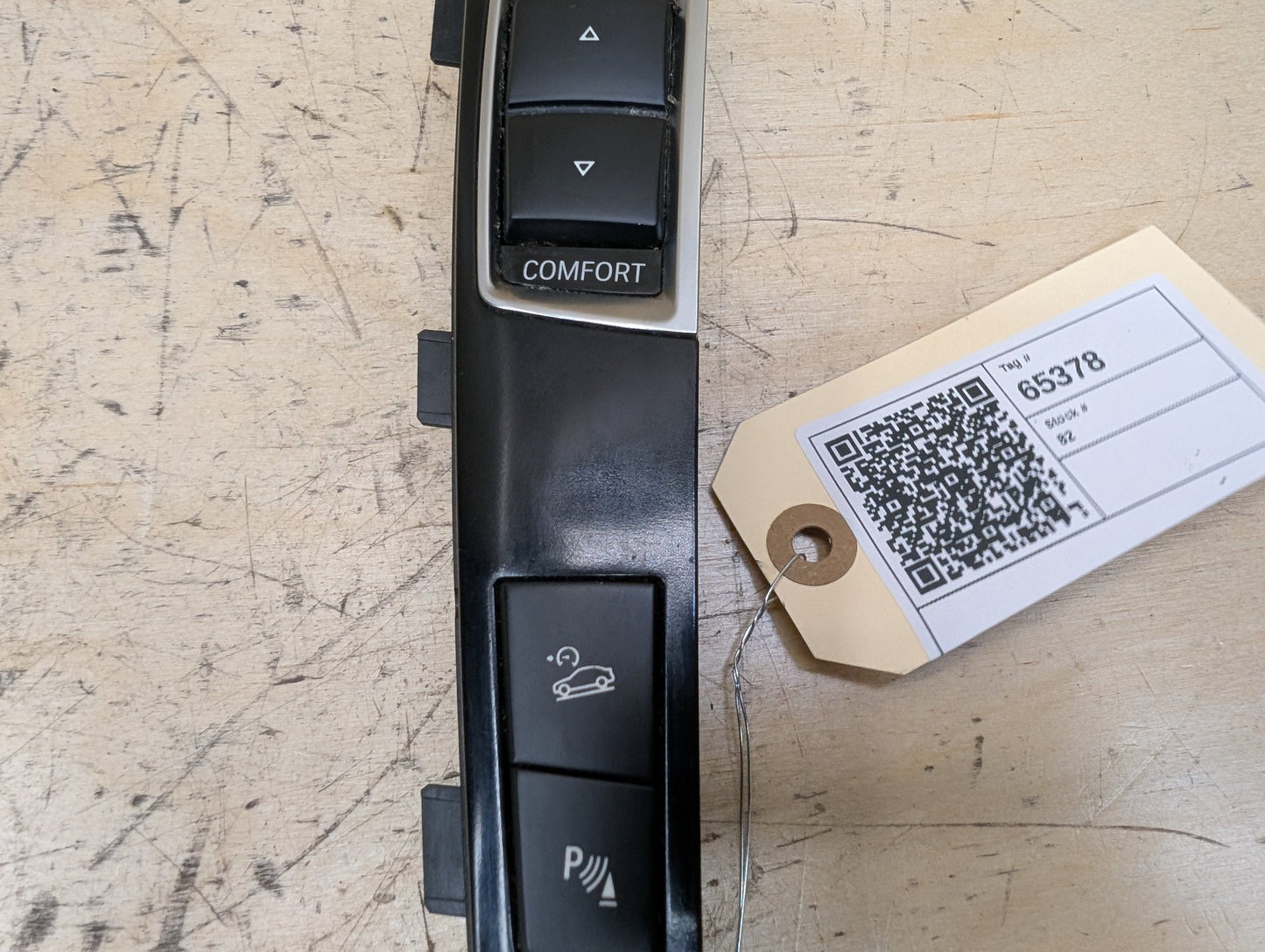 2010-2017 BMW 535i GT xDrive F07 Operating Traction Switch 9201486 OEM