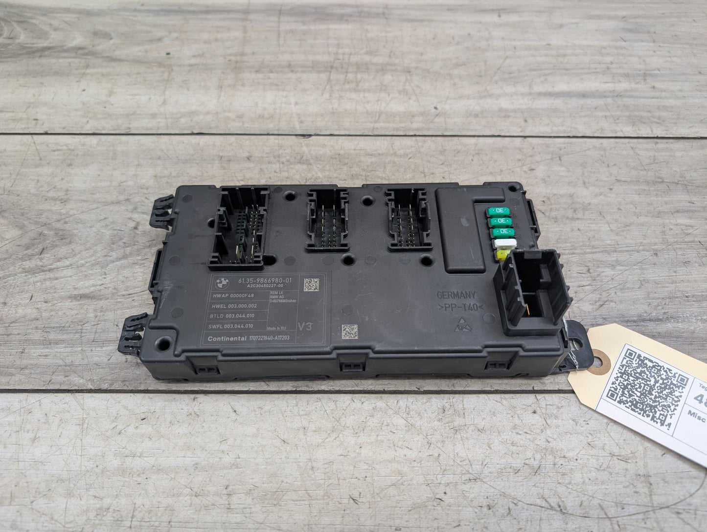 12-18 OEM BMW F30 F32 F82 REM Rear Body Control Unit Electronic Module BCM Box