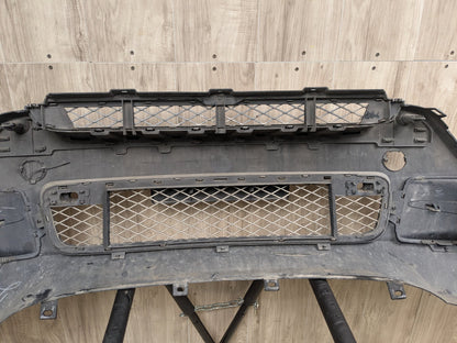 2007-2010 Pre LCI BMW X5 E70 Front Bumper Cover w Grills Black 475
