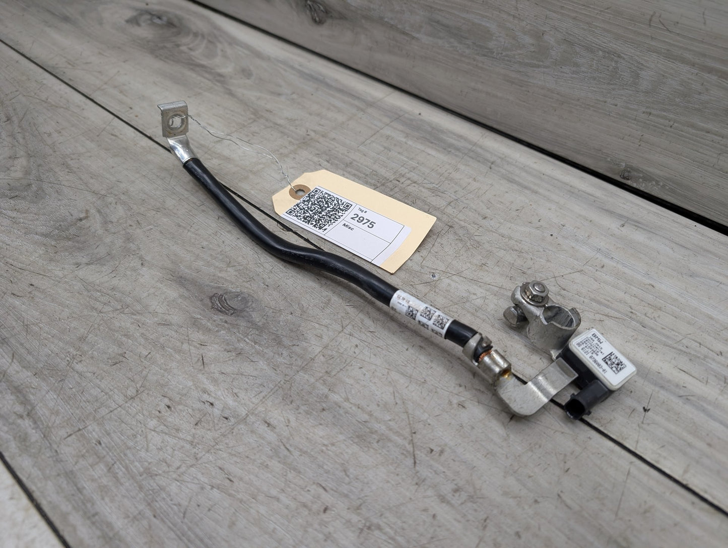 OEM BMW G01 G02 G11 G12 G30 F97 F98 750 X3 X4 Negative Battery Cable Wire Sensor