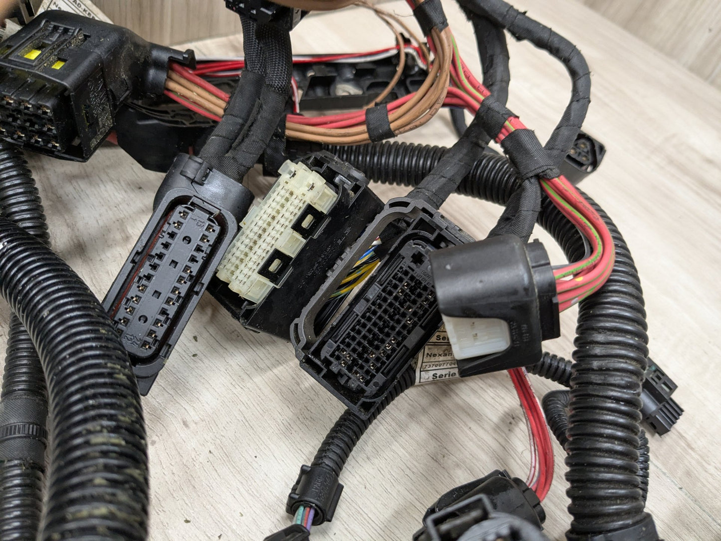 2014 - 2018 BMW X5 F85 Engine Motor Transmission Wiring Wire Harness SET 8043689 S63B44T2