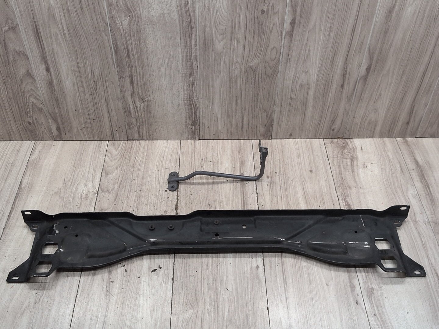 OEM Mercedes E550 W212 Front Upper Radiator Tie Bar Panel Support w/ Bars SET