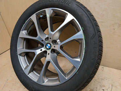 19-25 OEM BMW G05 G06 X5 X6 Wheel Rim 20x9 ET35 V=Spoke Style 738