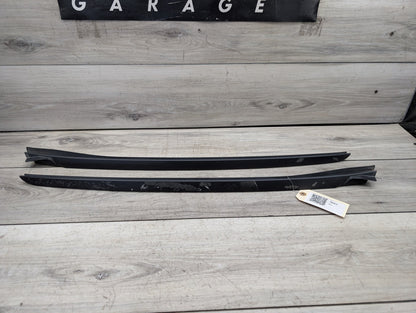 2021-2026 BMW 430i G22 Front Left Right Side Windshield Drip Trim Molding SET 7475009