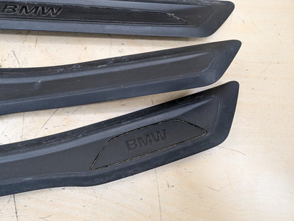 2012-2018 BMW 320i F30 Front Rear Left Right Scuff Plate Door Sill SET 7263315