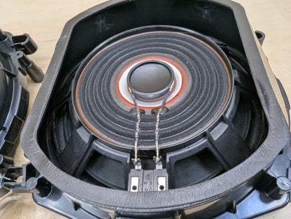 2015-2019 BMW X6 F16 Left Right Seat Speaker Subwoofer SET 9297898