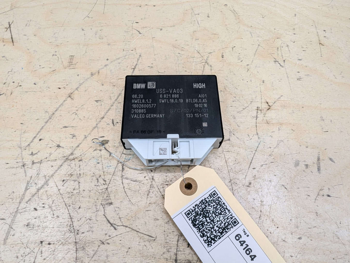 2016-2022 BMW 750i G12 PDC Park Assist Control Module 6821886