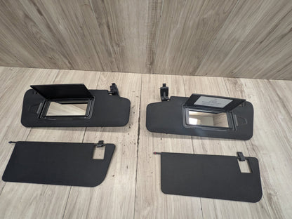 2009-2012 Mercedes-Benz E550 W212 Front Left Right Sun Visor SET A2128103710 OEM