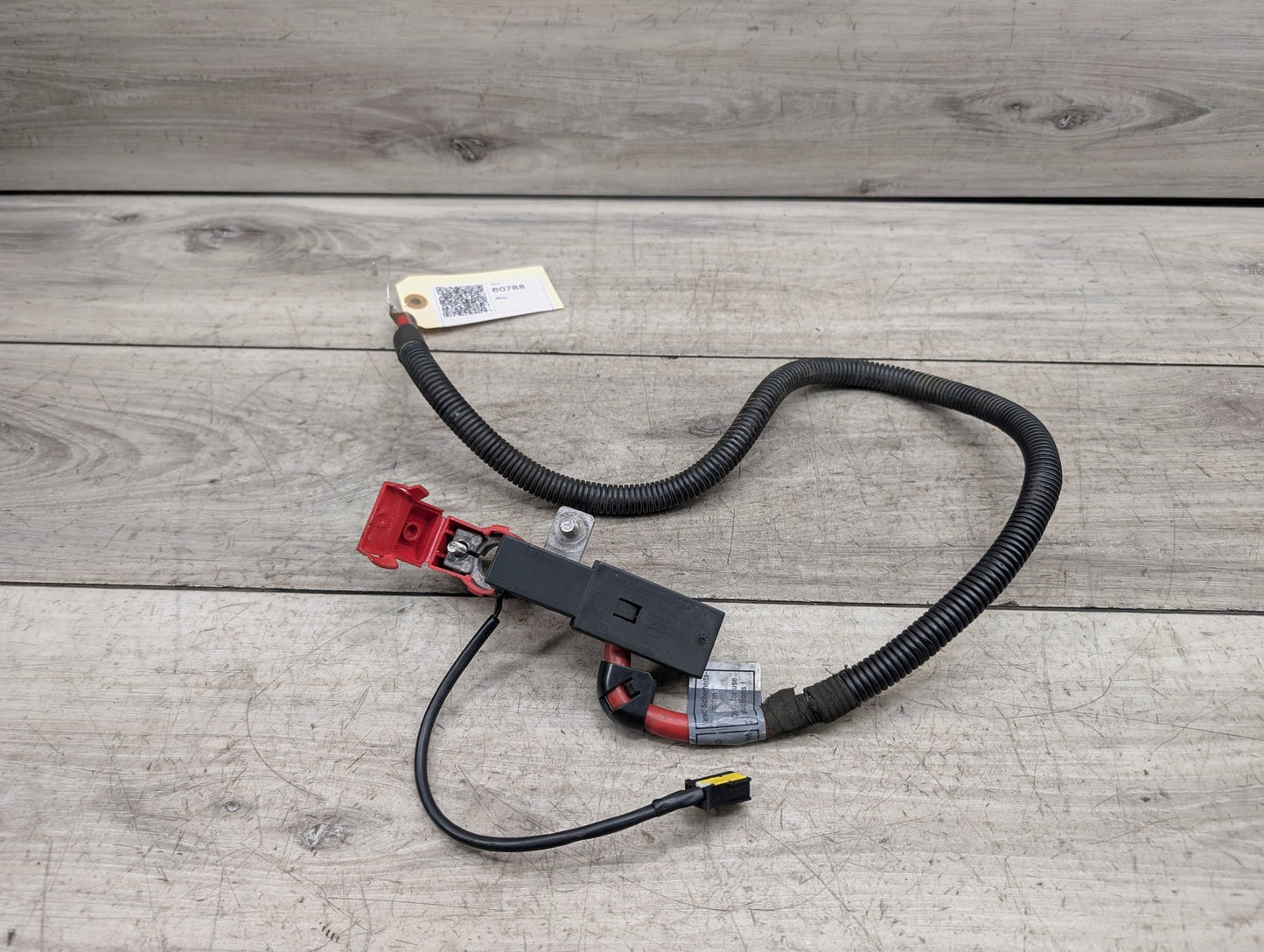 07-13 OEM BMW E93 328 335 M3 Convertible Battery Terminal Positive Red Cable