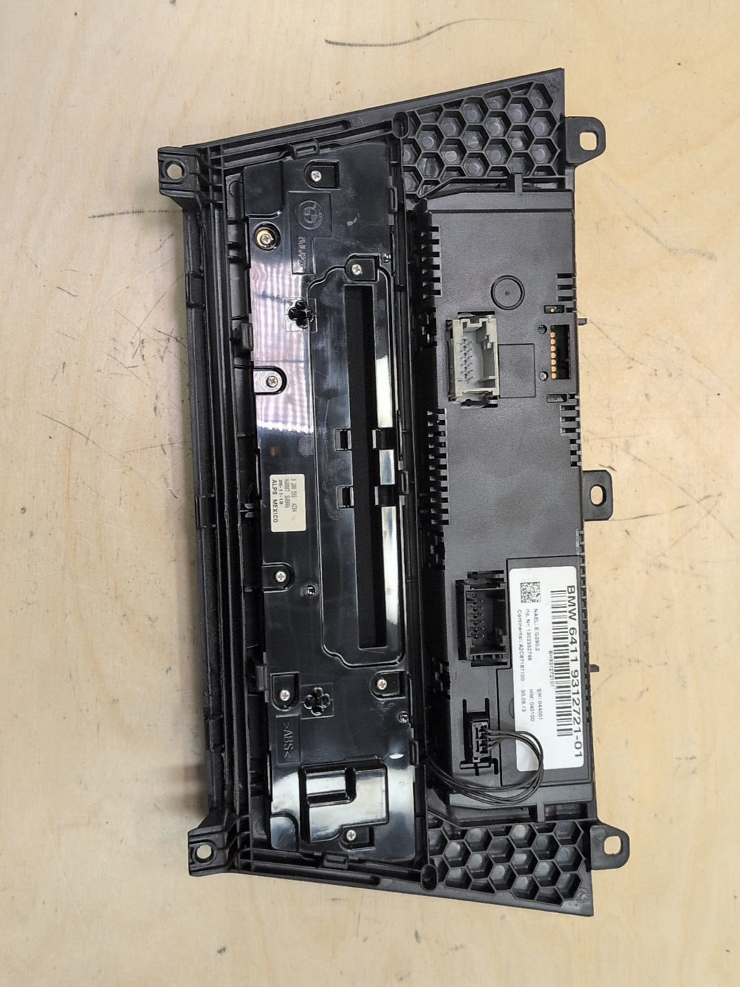 2011-2016 BMW X3 F25 Front AC Heater Climate Control Switch 9312721