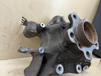 2018-2023 BMW M550i G30 Rear Left Driver Spindle Knuckle w/ Bearing 6866337 OEM