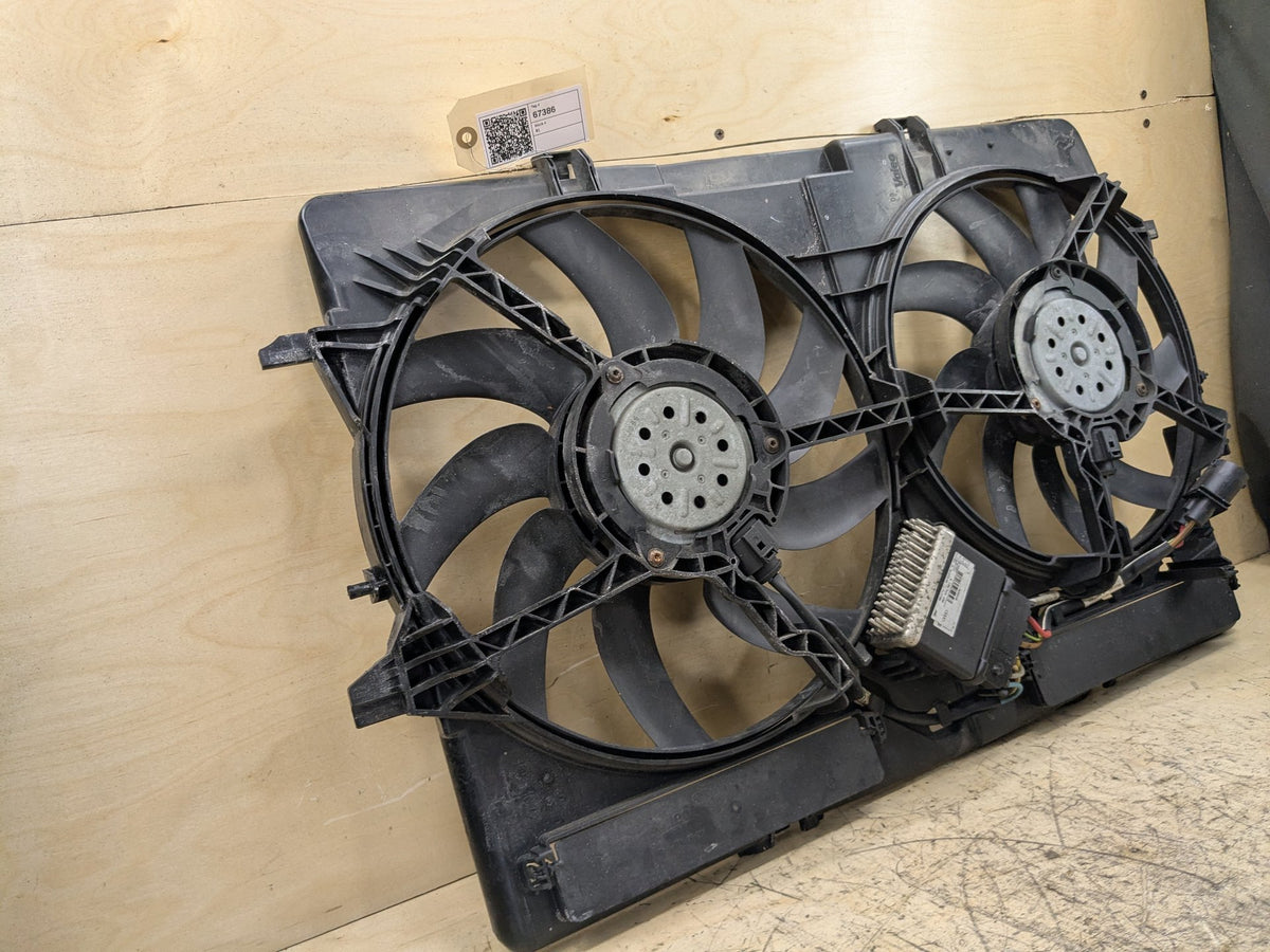 2012-2018 Audi A6 C7 Radiator Fan Shroud Assembly SET 8K0959455P