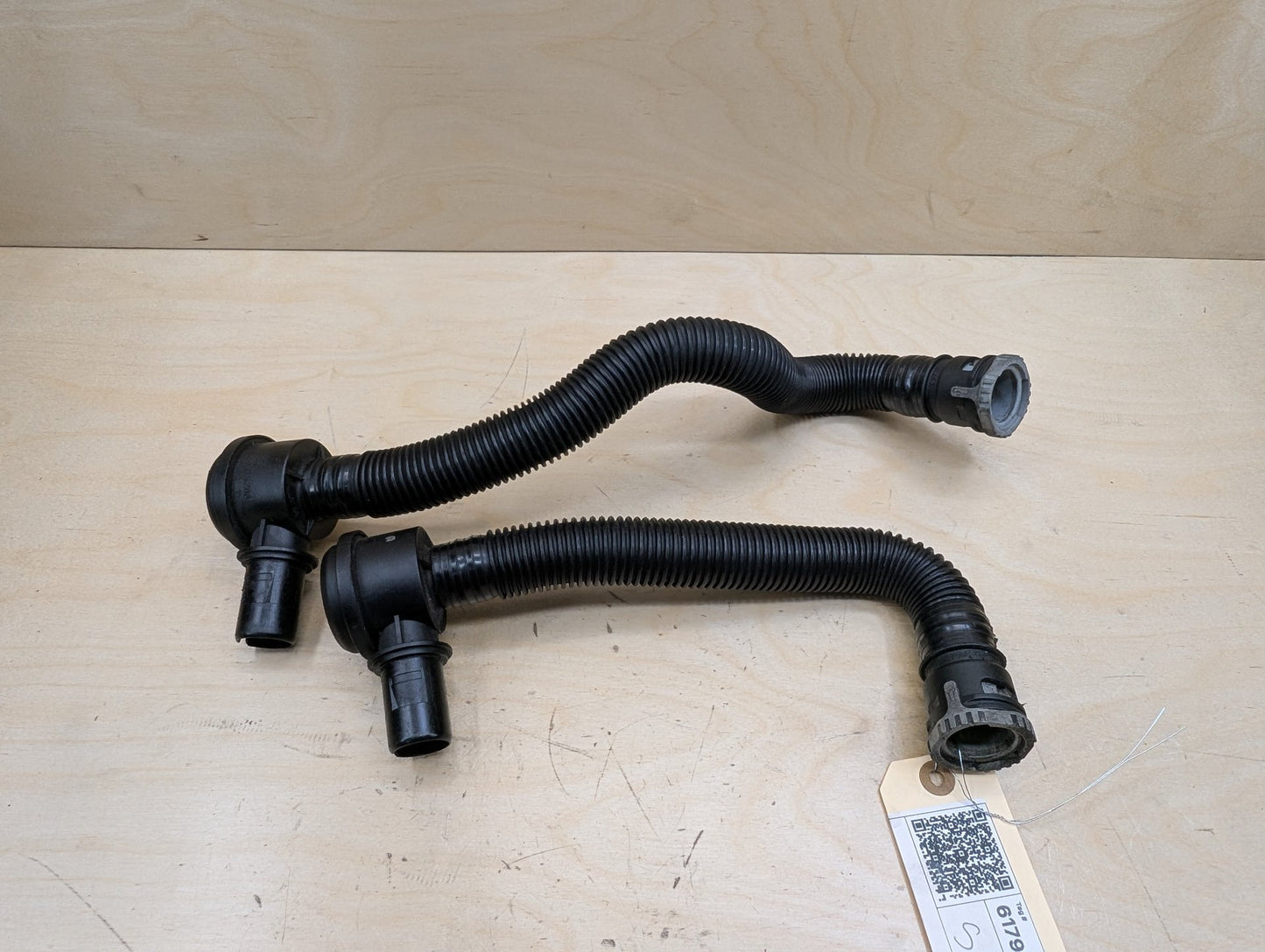 2007-2013 BMW E93 335i N54B30A Engine Motor Turbo Charger Tube Pipe SET 7556556