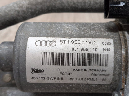 2008 - 2017 Audi S5 8T Front Windshield Wiper Motor 8T1955119D