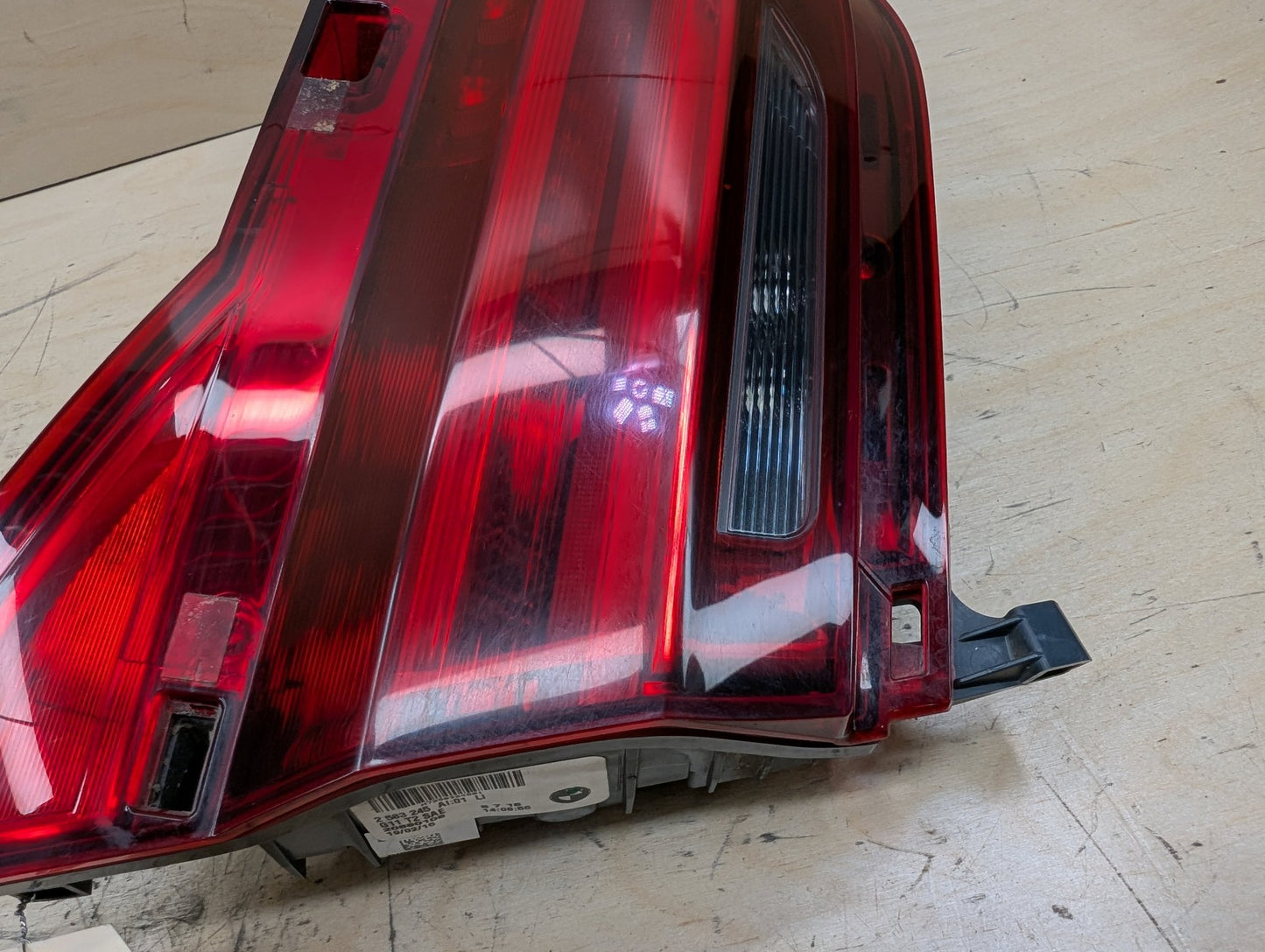 16-19 OEM BMW G11 G12 740 750 M760 Rear Left Driver Trunk Inner Stop Tail Light