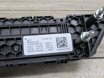 17-20 OEM BMW G30 G32 530 540 640 AC Climate Control Panel Radio Media Buttons
