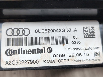 2015-2018 Audi Q3 8U Front AC Heater Climate Control Switch 8U0820043G