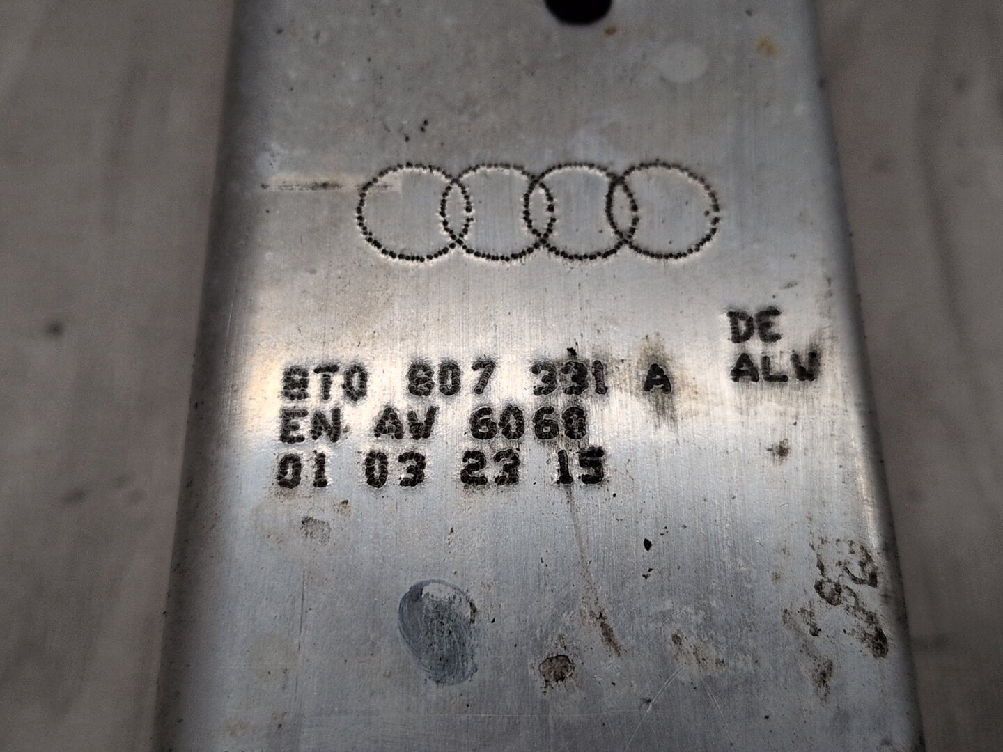 2013 - 2017 Audi S5 8T Rear Bumper Reinforcement Rebar Bar 8T0807332A CTUB