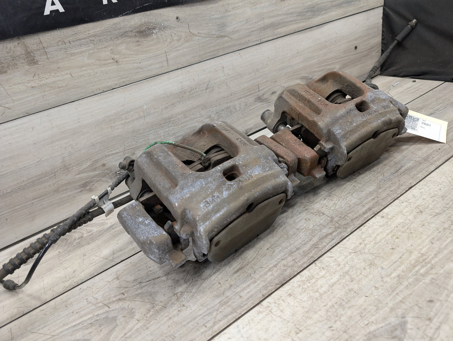 2014 - 2018 BMW X5 F15 Front Left Right Brake Caliper SET 6776785 N63B44O1