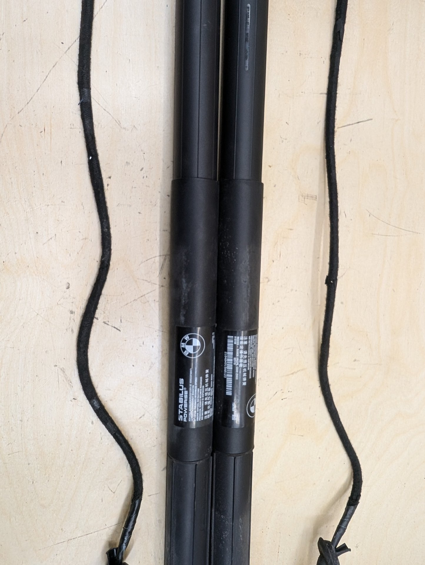 11-17 OEM BMW F25 X3 Rear Left Right Trunk Liftgate Hatch Shock Strut Supports