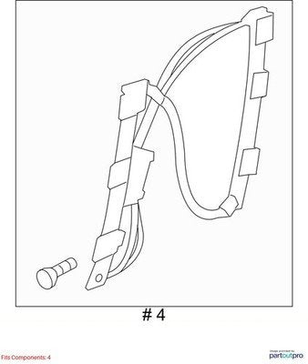 2010-2016 Audi S4 B8 Front Left Driver Door Window Glass Regulator 8K0837461 OEM
