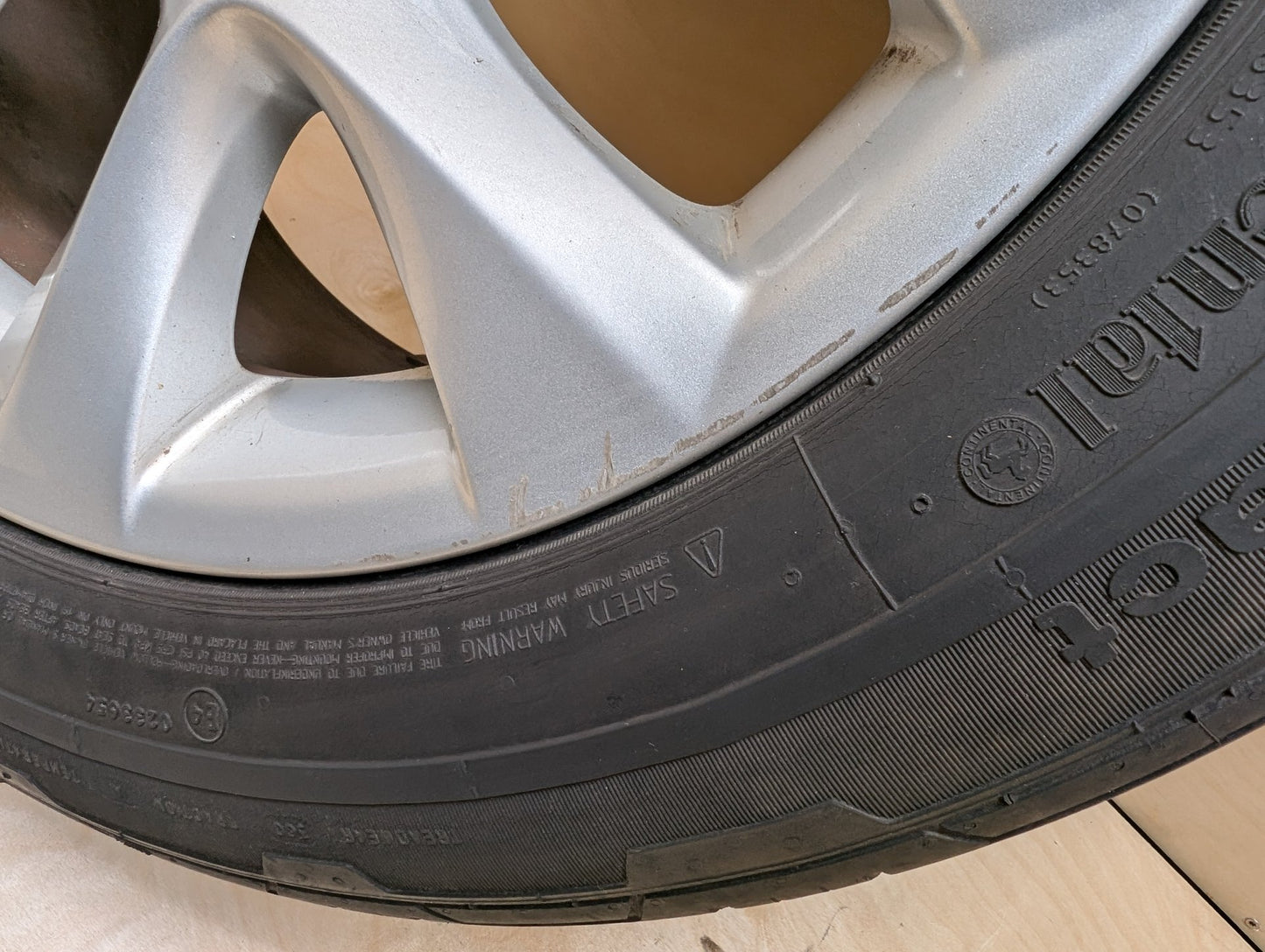 07-13 OEM BMW X5 E70 Wheel Rim 19x9 ET:48 LA Star Spoke Style 334