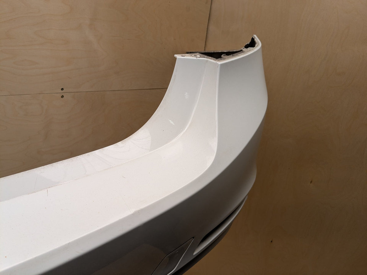 2012-2018 BMW 320i F30 Rear Bumper Cover White 300 Alpine