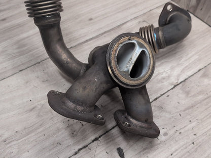 OEM BMW F06 F10 F85 F90 F95 X5M X6M M5 M6 Left Right Turbo Exhaust Manifold SET