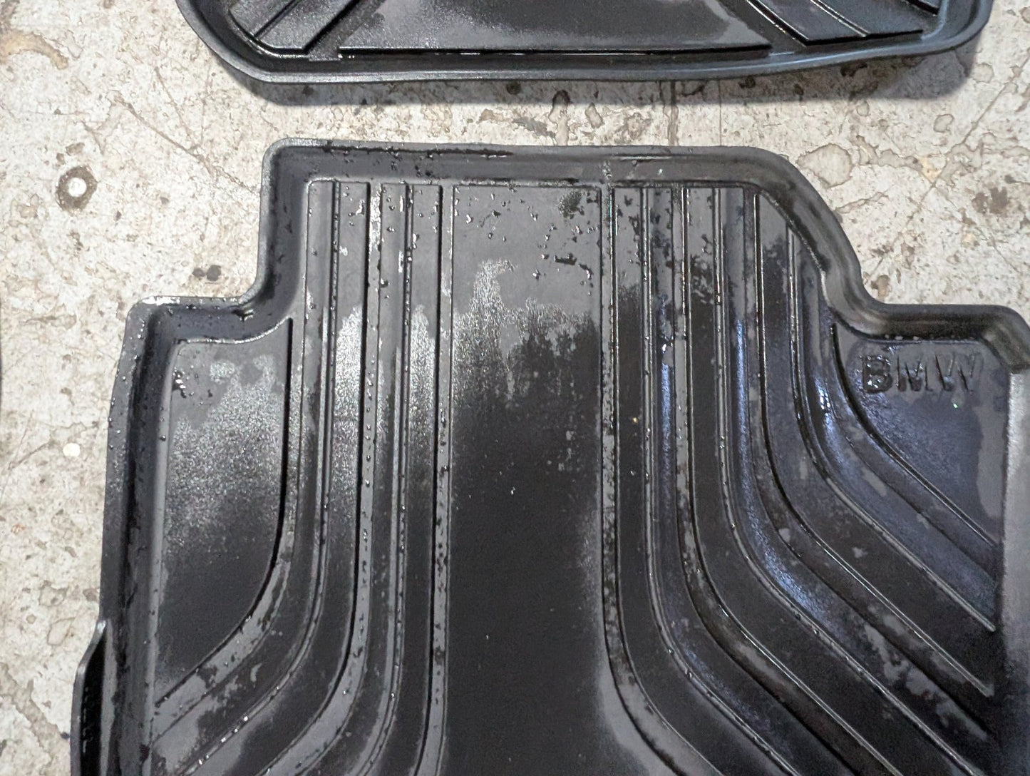 12-18 OEM BMW F30 F80 Front Rear Left Right All Weather Carpet Floor Mats SET