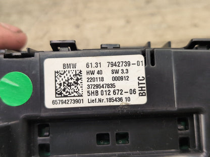 OEM BMW F97 G01 G02 X3 X4 Rear AC Air Conditioning Heater Climate Control Switch