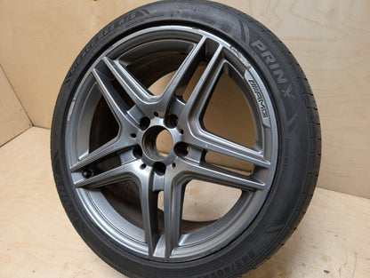 OEM Mercedes W207 E300 E400 E550 AMG Rear Wheel Rim 18x8.5 ET48 5 Double Spoke
