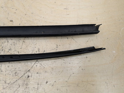 2012-2018 Audi A6 C7 Windshield Drip Trim Molding SET 4G0854326B OEM