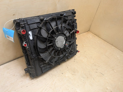 2018-2024 BMW X3 G01 Radiator Cooling Condenser Fan Shroud Assembly 600W SET