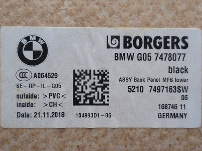 2019 - 2026 BMW X5 G05 Misc 7497163 N63B44M3
