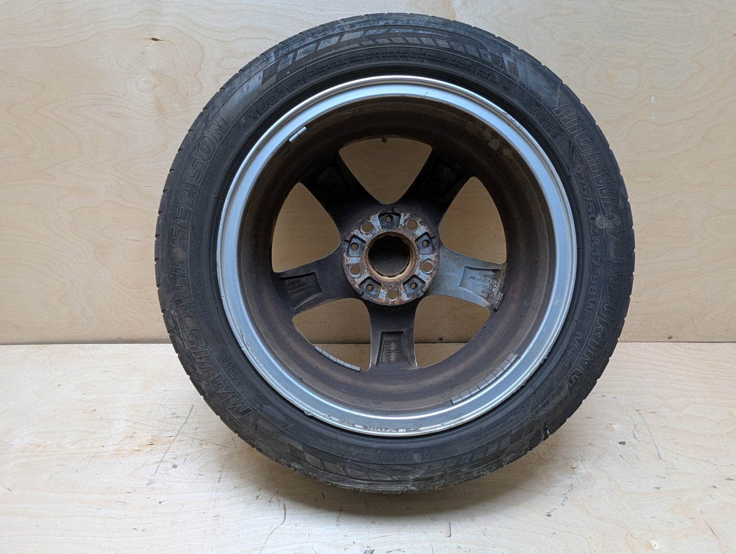OEM BMW F30 F32 F33 F36 328 335 428 Wheel Rim 17x7.5 ET:37 Star Spoke Style 393