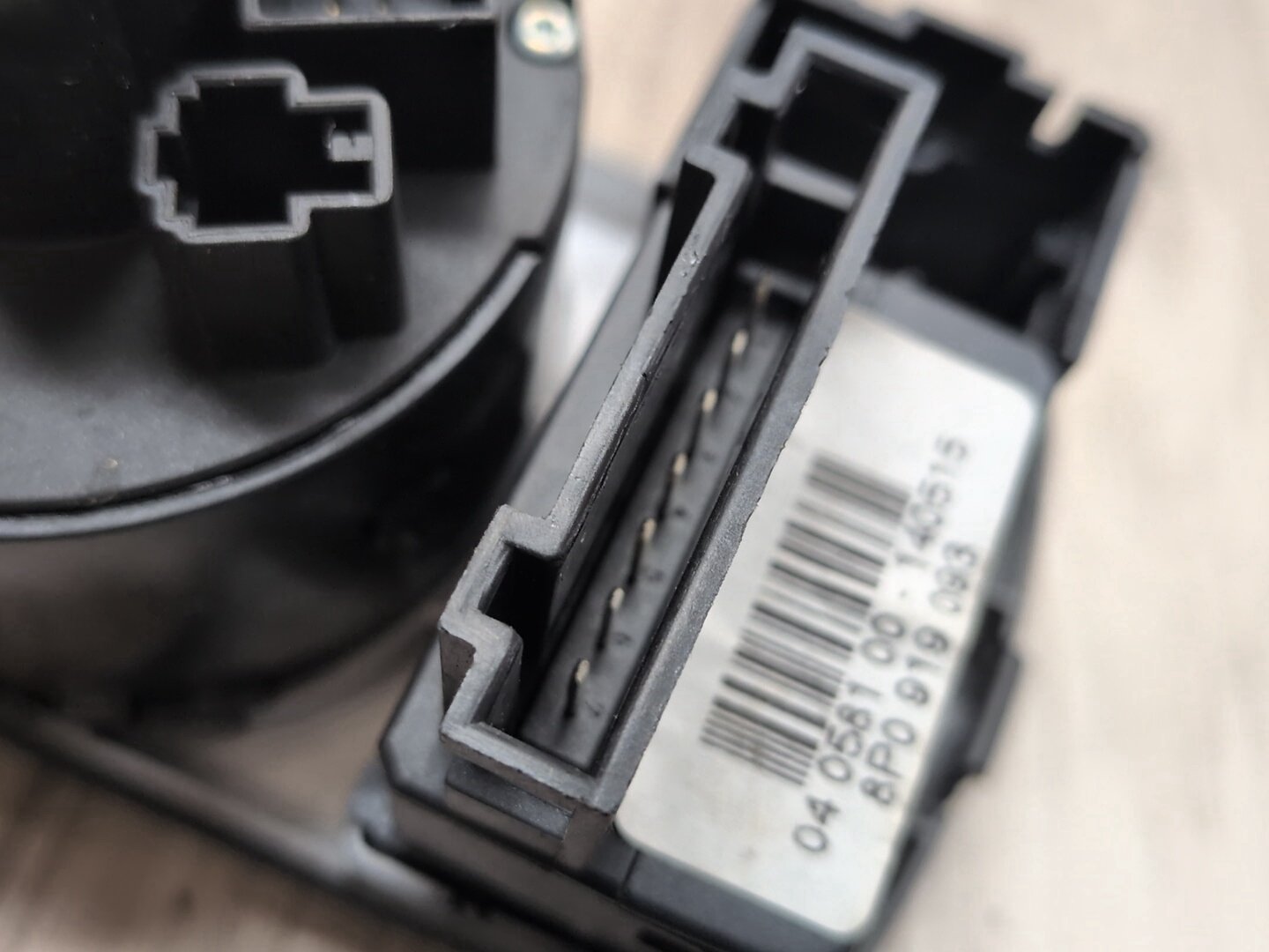 2015-2018 Audi Q3 8U Headlamp Switch 8P0919093