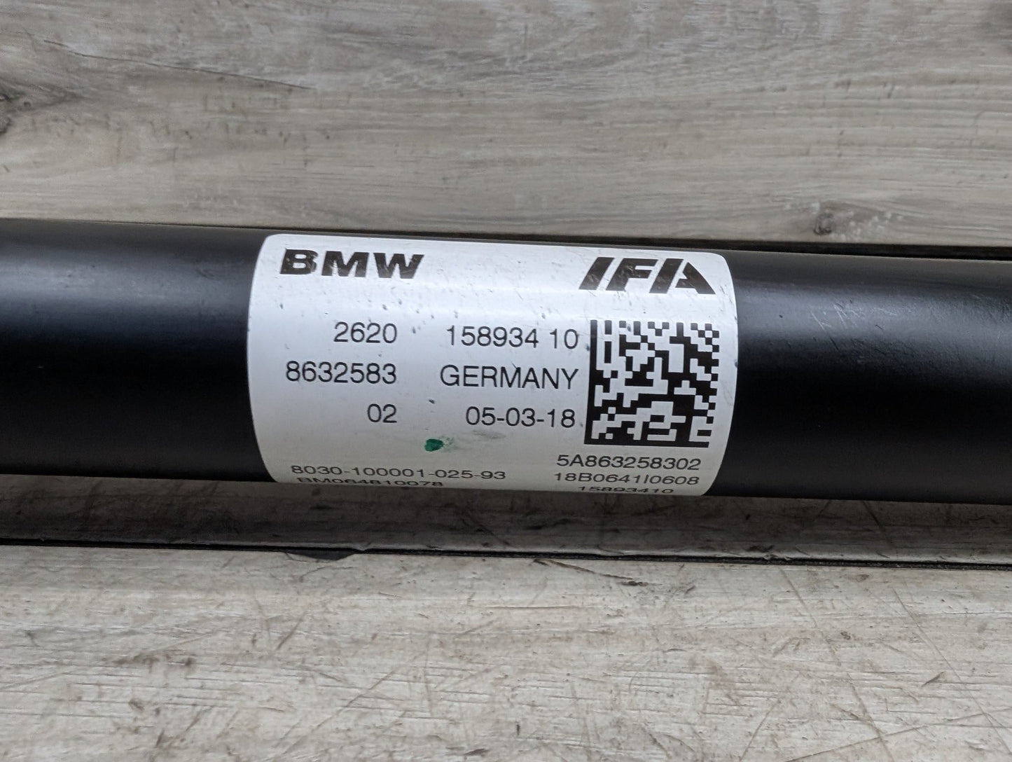 16-21 OEM BMW F90 G01 G05 G12 G30 750 AWD Front Driveshaft Axle Drive Shaft