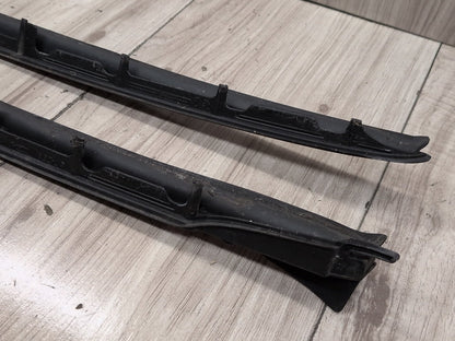2019-2026 BMW M340i G20 Front Left Right Side Windshield Drip Trim Molding SET 7427874 OEM