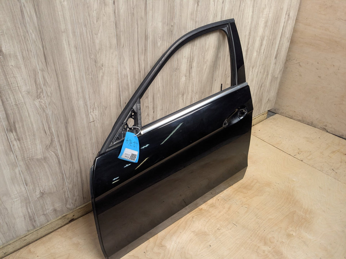 10-16 Mercedes-Benz Sedan W212 Front Left Driver Door Shell Panel Black 040
