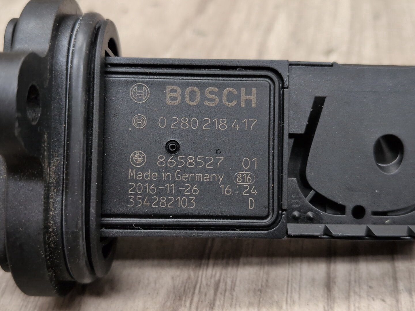 2014 - 2018 BMW X5 F85 Manifold Absolute Pressure (MAP) Sensor 8658527 S63B44T2