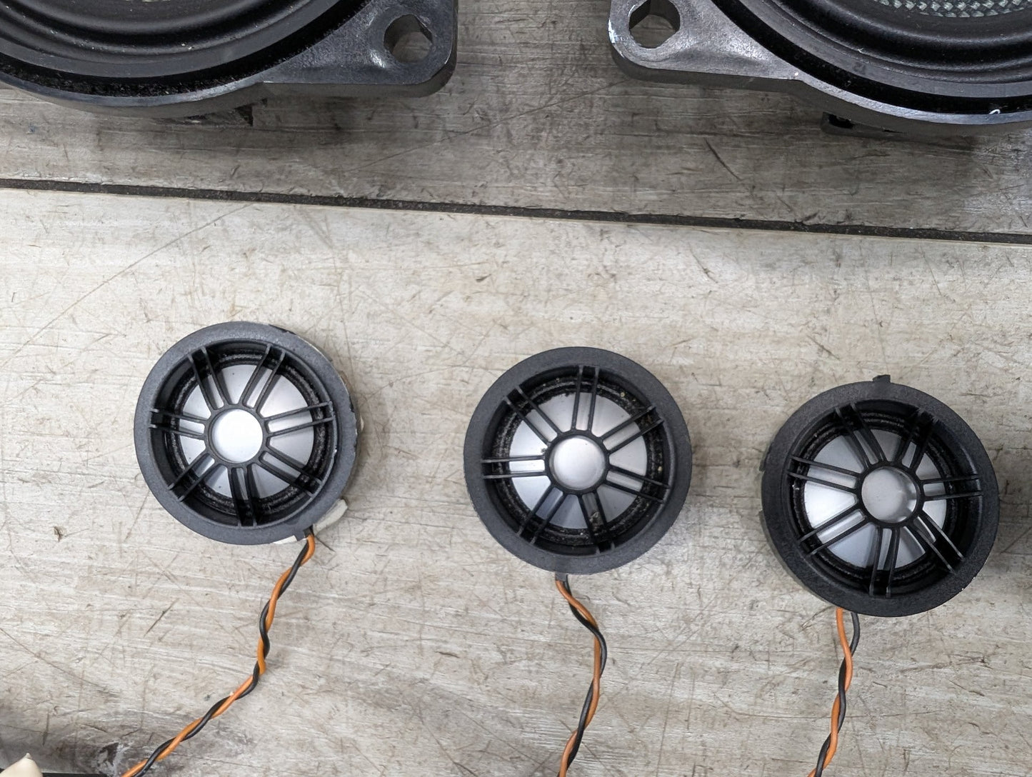10-17 OEM BMW F01 F02 F03 F07 GT Audio HIFI HI-Fi Sound Speakers SET