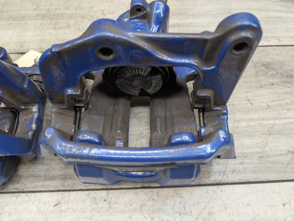2018-2024 BMW X3 G01 Rear Left Right Brake Caliper SET 34216887409 18-24 OEM BMW G01 G02 X3 X4 30 M40 REAR Left Right Brake Calipers BREMBO Blue