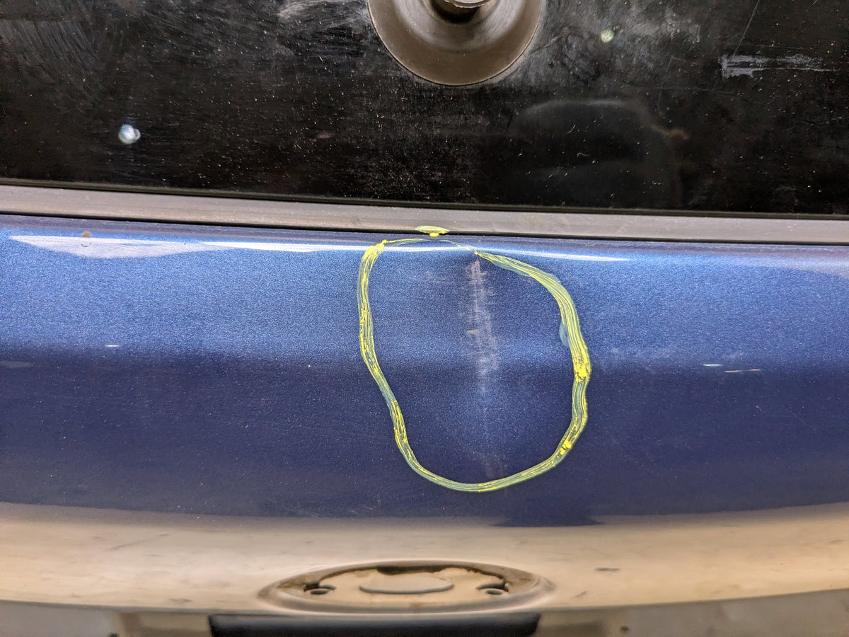 2019-2026 BMW X5 G05 Liftgate Shell Panel Blue C1M