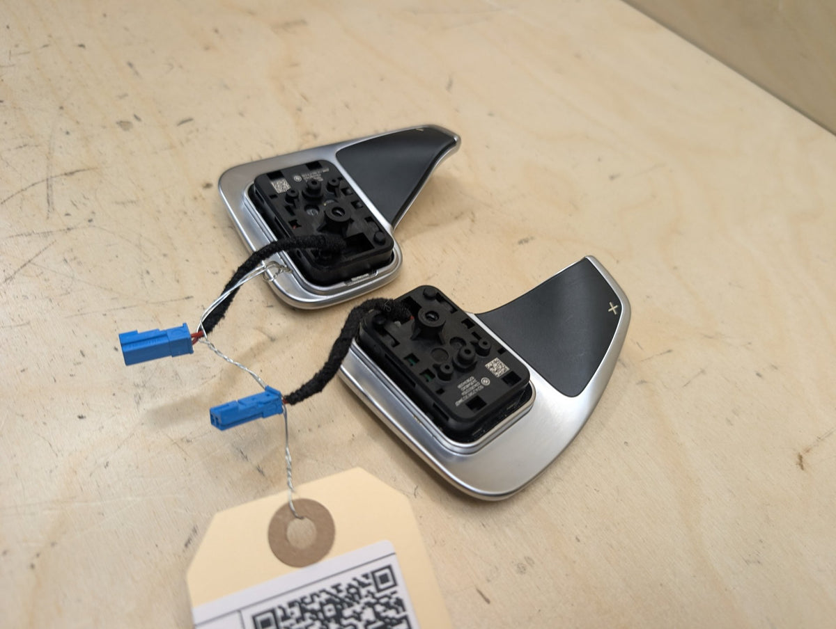 OEM BMW F15 F25 F30 F32 F33 F36 F48 X1 X3 X5 AT Paddle Shifter Plus Minus PAIR