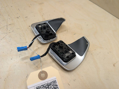 OEM BMW F15 F25 F30 F32 F33 F36 F48 X1 X3 X5 AT Paddle Shifter Plus Minus PAIR