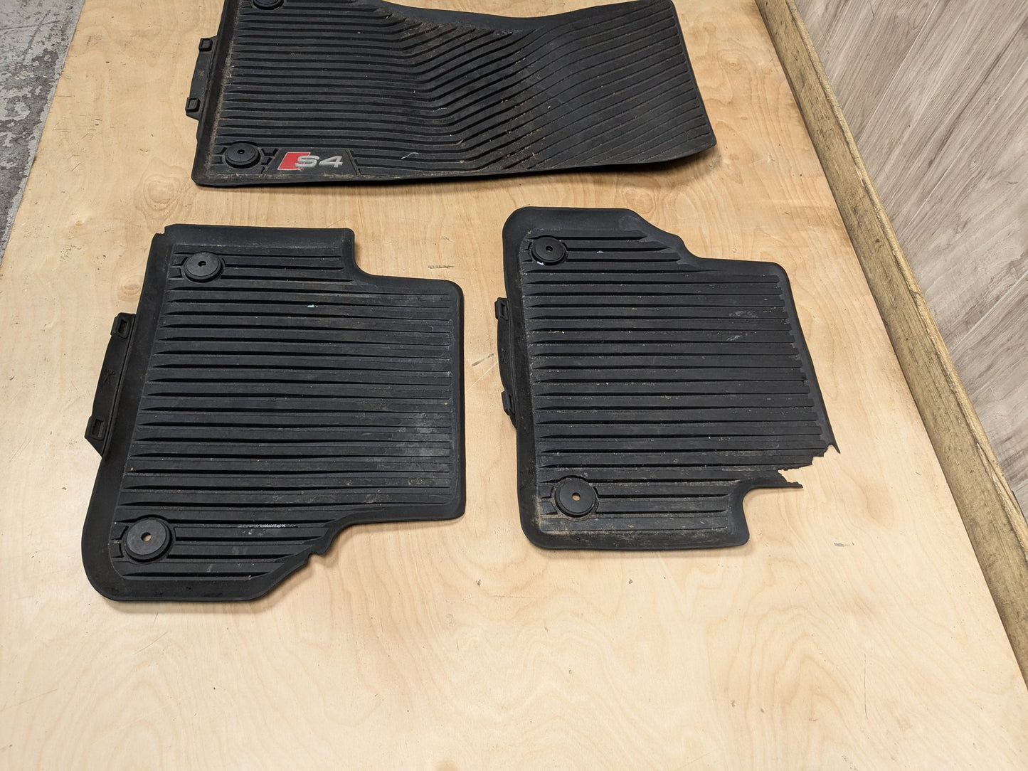 2018-2023 Audi S4 B9 Front Rear Left Right All Weather Mat Carpet Floor Mats SET 8W1061221A