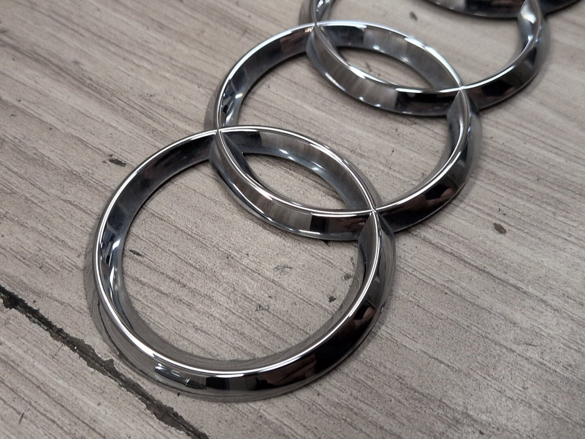 2010-2016 Audi S4 Rear Liftgate Trunk Lid Emblem Badge SET PN: 8D0853737G