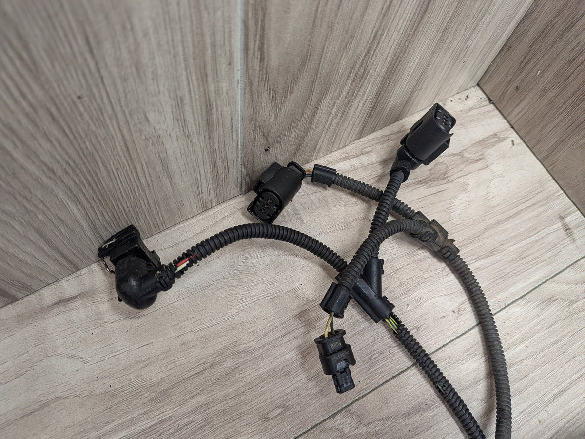 12-18 BMW F30 335i N55 Engine Motor Transmission Wiring Wire Harness SET