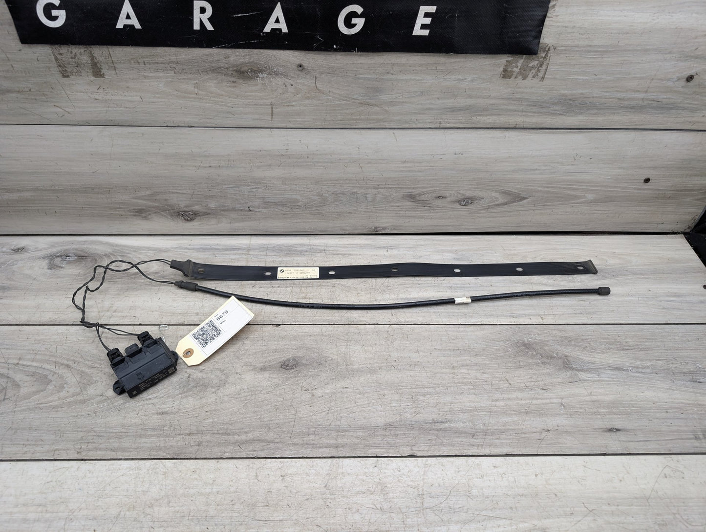 2017-2023 BMW 530i G30 Rear Smart Opener Sensor Module W/ Harness & Strap SET 7491439